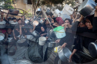 Food Distribution In Gaza, Palestine