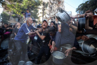 Food Distribution In Gaza, Palestine
