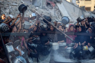 Food Distribution In Gaza, Palestine