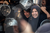 Food Distribution In Gaza, Palestine