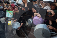Food Distribution In Gaza, Palestine