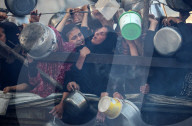 Food Distribution In Gaza, Palestine