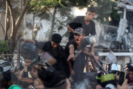 Food Distribution In Gaza, Palestine