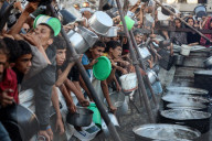 Food Distribution In Gaza, Palestine