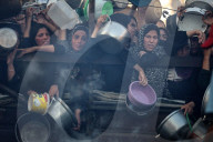 Food Distribution In Gaza, Palestine