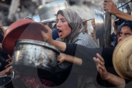 Food Distribution In Gaza, Palestine