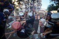 Food Distribution In Gaza, Palestine