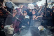 Food Distribution In Gaza, Palestine