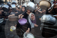 Food Distribution In Gaza, Palestine