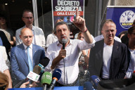 The Inauguration Of The New Section Of The Lega Political Party In Milan