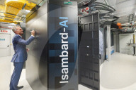 Secretary of State Peter Kyle switched on Inambard-AI