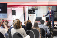 Secretary of State Peter Kyle switched on Inambard-AI