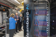 Secretary of State Peter Kyle switched on Inambard-AI