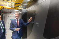 Secretary of State Peter Kyle switched on Inambard-AI