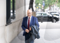 Guests arrive for Sunday with Laura Kuenssberg at the BBC, Broadcasting House, London, UK. 
