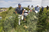 Day two of the 153rd Open Golf Championship at the Royal Portrush golf club in Northern Ireland.
