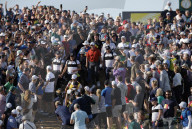 Day three of the 153rd Open Golf Championship at the Royal Portrush golf club in Northern Ireland.
