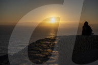 Visitors Gather At Cabo Da Roca, Europe’s Westernmost Point