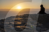 Visitors Gather At Cabo Da Roca, Europe’s Westernmost Point