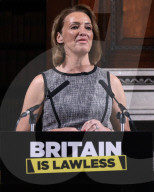 Reform Press Conference in London, UK.