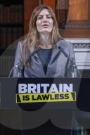 Reform Press Conference in London, UK.