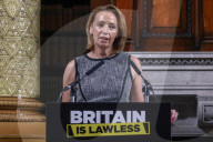 Reform Press Conference in London, UK.