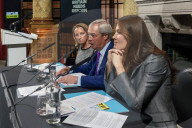 Reform Press Conference in London, UK.
