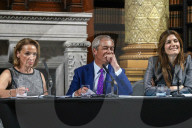 Reform Press Conference in London, UK.