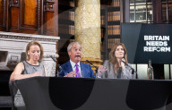 Reform UK Press Conference in Westminster,  London, UK.