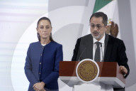 Mexico’s President Claudia Sheinbaum Holds Briefing