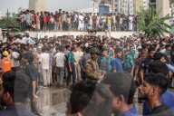 Air Force Jet Crash At Milestone College Kills 20 In Dhaka
