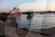 Fish Market In Rashid