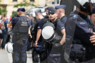 Stop Immigration Picket In Krakow