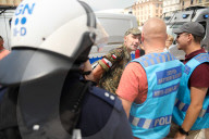 Stop Immigration Picket In Krakow