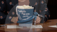 Fantastic Four star's popcorn bucket surprise
