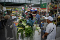 Indonesian Traditional Food  Market In Malang City