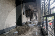 Aftermath Of BAF Plane Crash At Milestone School And College