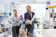 Secretary of State Peter Kyle visits Southmead Hospital in Bristol