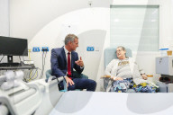 Secretary of State Peter Kyle visits Southmead Hospital in Bristol