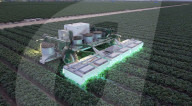 Sci-fi like UV robot for farm pest and disease contol