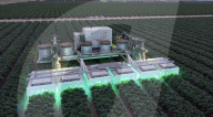 Sci-fi like UV robot for farm pest and disease contol