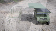 Military vehicle decoy camouflage