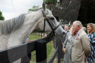 King Charles and Queen Camilla in Newmarket