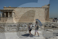 The Acropolis Of Athens Is Shut As The Worst Heatwave Of The Season Hits Greece