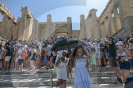The Acropolis Of Athens Is Shut As The Worst Heatwave Of The Season Hits Greece