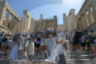 The Acropolis Of Athens Is Shut As The Worst Heatwave Of The Season Hits Greece