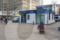 Berlin Police Station At Alexanderplatz Square