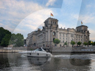 Reichstag Building In Berlin