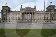 Reichstag Building In Berlin