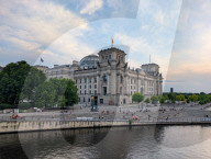 Reichstag Building In Berlin